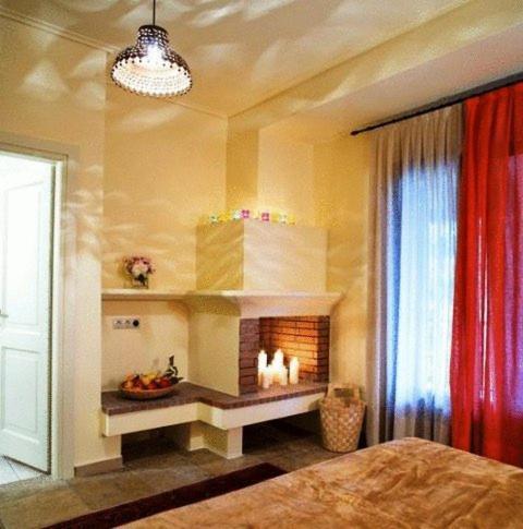 Отель La Casa Rossa Принос Экстерьер фото